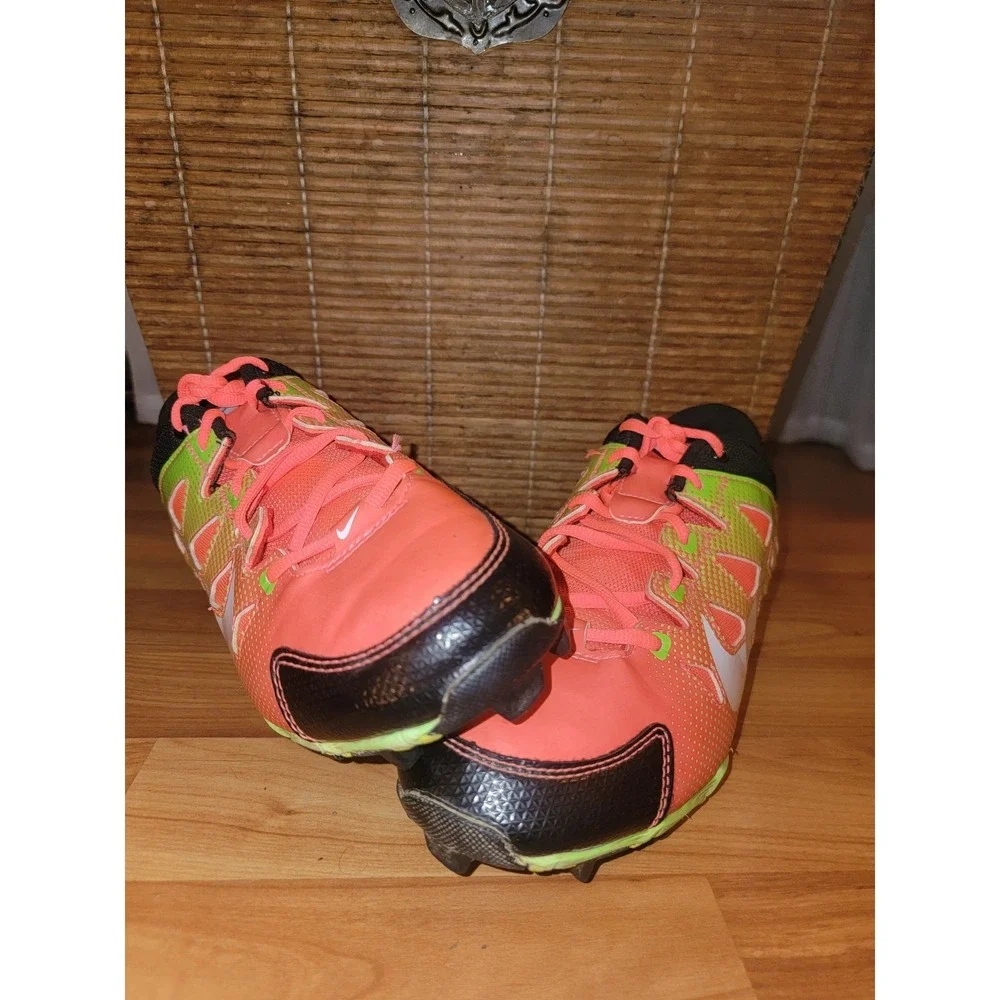 NIKE Hyperdiamond Cleats Youth Bright Neon 684680-610